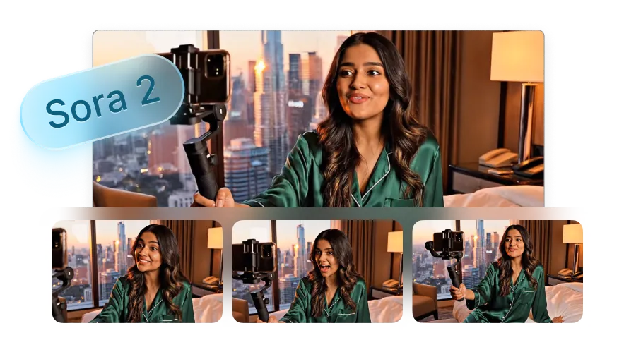 OpenAI Sora 2 used in Visla AI b-roll video generator to create reliable everyday scenes